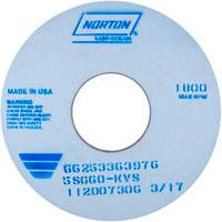 Tool Room Wheel, Type 01, Ceramic Alumina, 14" x 1" Equipex