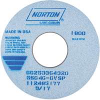 Tool Room Wheel, Type 01, Ceramic Alumina, 14" x 1-1/2" Equipex