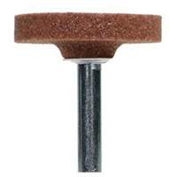 Meules mont&eacute;es vitrifi&eacute;es, W235, Oxyde d'aluminium, 1-1/2" dia., 1/4" lo, 60 Grain Equipex