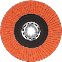 Flap Discs - Quick Trim SG Blaze R980P, 4-1/2" x 5/8"-11, Type 27, 40 Grit, Ceramic Equipex