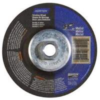 Metal Grinding Wheels, 4-1/2" x 1/4", 5/8"-11 Arbor, Aluminum Oxide, Type 27 Equipex