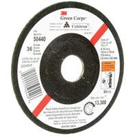 Meule flexible Green Corps, 4-1/2" x 1/8", Arbre 7/8", C&eacute;ramique, Type 27 Equipex