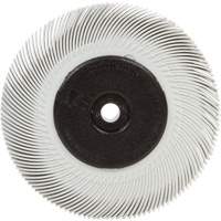 Brosse radiale en soies Scotch-Brite, C&eacute;ramique, Grain 120, 6" dia. Equipex