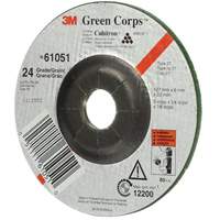 Meule flexible Green Corps, 5" x 1/4", Arbre 7/8", C&eacute;ramique, Type 1 Equipex