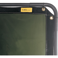 Rideau Lavashield, 68,5" x 68,5", Transparence Moyenne, Vert Equipex