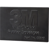 Wetordry Rubber Squeegee, 3", Rubber Equipex