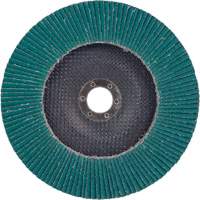 Flap Disc 577F, 7" x 5/8"-11, Type 27, 36 Grit, Zirconia Alumina Equipex