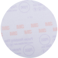 DISQUE FINITION MAUVE 6" HOOKIT GRN P800 50/BTE, 6" Dia., P800 Grit Equipex