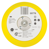 Hookit Disc Pad, 6" Dia. Equipex