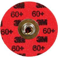Disque &agrave; d&eacute;ligner durable II Roloc Cubitron, 2" dia., Grain 60+, C&eacute;ramique Equipex
