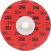 Disque &agrave; d&eacute;ligner durable II Roloc Cubitron, 3" dia., Grain 36+, C&eacute;ramique Equipex
