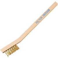 Small Cleaning Scratch Brushes, Nylon, 3 x 7 Wire Rows, 7-3/4" Long Equipex