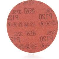 3M 375L Sanding Disc - 5", 5" Dia., P120 Grit, Aluminum Oxide Equipex