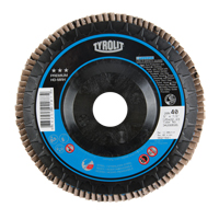 Disque &agrave; lamelles, 4-1/2" x 7/8", Type 27, Grain 40, Zirconium Equipex
