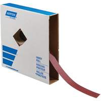 Metal Sanding Roll, Aluminum Oxide, 1-1/2" W x 150' L, 120 Grit Equipex