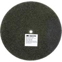 Meule unitaris&eacute;e EXL Scotch-Brite, 6" x 1/8", Arbre de 1/4", Grain de Fin, Carbure de silicium Equipex