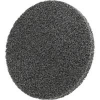 Meule unitaris&eacute;e EXL Scotch-Brite, 6" x 1/4", Arbre de 1/4", Grain de Tr&egrave;s fin, Carbure de silicium Equipex