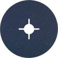 Disque de ponçage en fibre de r&eacute;sine, Zirconium, 36, 5" Dia x 7/8" Arbre Equipex