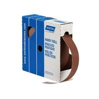 Sanding Handy Roll, Aluminum Oxide, 3" W x 150' L, P80 Grit Equipex