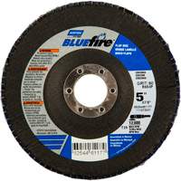 BlueFire Flap Disc, 5" x 7/8", Type 29, 36 Grit, Zirconia Alumina Equipex