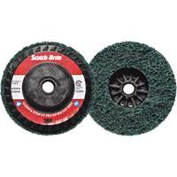 Scotch-Brite Clean & Strip XT Pro Extra Cut Disc, 4-1/2" Dia., Extra Coarse Grit, Aluminum Oxide Equipex