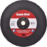 Scotch-Brite Clean & Strip XT Pro Extra Cut Disc, 7" Dia., Extra Coarse Grit, Aluminum Oxide Equipex