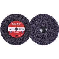 Scotch-Brite Roloc+ Clean & Strip XT Pro Disc, 4" Dia., Extra Coarse Grit, Silicon Carbide Equipex