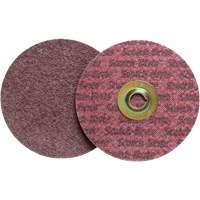 Scotch-Brite Roloc Surface Conditioning Disc, 2" Dia., Medium Grit, Aluminum Oxide Equipex