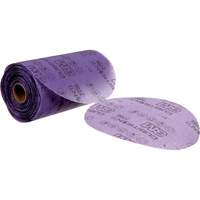 Cubitron II Stikit Clean Sanding Film Disc, 5" Dia., 120+ Grit, Ceramic Equipex