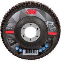 769F Quick Change Flap Disc, 4-1/2" x 7/8", Type 29, 60+ Grit, Ceramic Equipex