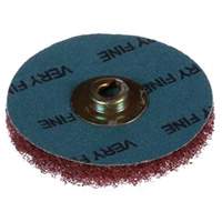 Standard Abrasives Quick Change Buff and Blend HS Disc, 2" Dia., Very Fine Grit, Aluminum Oxide Equipex