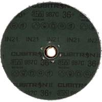 Cubitron II 987C Fibre Disc, Ceramic, 36+, 4-1/2" Dia Equipex