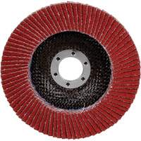 Cubitron II 969F Flap Disc, 5" x 7/8", Type 27, 40+ Grit, Ceramic Equipex