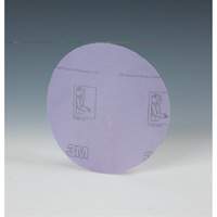 Disque avec pellicule de support 360L Hookit, 5" dia., Grain P220, Oxyde d'aluminium Equipex