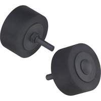 Disque de polissage avec bande de caoutchouc, 2" x 1" x 1/4", 45129 Equipex