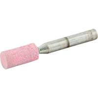 Meule mont&eacute;e vitrifi&eacute;e, W177, Oxyde d'aluminium, 3/8" dia., 3/4" lo, 80 Grain Equipex