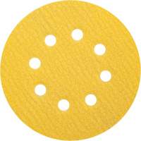 Gold Reserve A296 Paper H&L Vacuum Disc, 5" Dia., 120 Grit, Aluminum Oxide, C-Weight Equipex