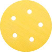 Gold Reserve A296 Paper H&L Vacuum Disc, 5" Dia., 320 Grit, Aluminum Oxide, C-Weight Equipex