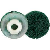 Disque de conditionnement pr&eacute;cis de surface Roloc Scotch-Brite PN-DS, 3/4" dia., Grain Fin, C&eacute;ramique Equipex