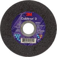 Cubitron 3 Cut-Off Wheel, 4-1/2" x 0.04", 7/8" Arbor, Type T1, Ceramic, 13300 RPM Equipex
