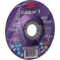 Cubitron 3 Cut-Off Wheel, 4-1/2" x 0.045", 7/8" Arbor, Type T27, Ceramic, 13300 RPM Equipex