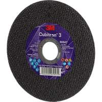 Cubitron 3 Cutting Disc, 5" x 9/32", 3/8" Arbor, Type 41 Equipex