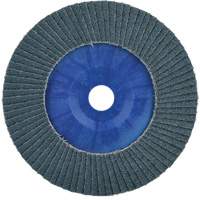 BlueFire Quick Trim Flap Disc, 7" x 7/8", Type 27, 40 Grit, Zirconia Alumina Equipex