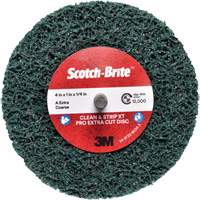 Scotch-Brite Clean and Strip XT Pro Extra Cut Disc XC-DC, 4" Dia., Extra Coarse Grit, Aluminum Oxide Equipex