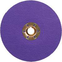 Disque en fibre &agrave; changement rapide Cubitron 3, C&eacute;ramique, 80+, 4-1/2" Dia Equipex
