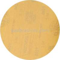 No-Fil Adalox Gold Reserve Hook & Loop Sanding Disc, 5" Dia., P320 Grit, Aluminum Oxide Equipex