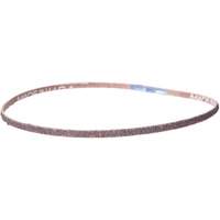 Metalite&reg; Cloth File Sanding Belt, 1/4" W x 24" L, Aluminum Oxide, 60 Grit Equipex