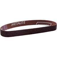 Metalite&reg; Cloth File Sanding Belt, 3/4" W x 20-1/2" L, Aluminum Oxide, 60 Grit Equipex