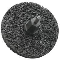 Bear-Tex&reg; Rapid Strip Non-Woven Quick-Change Disc, 3" Dia., Extra Coarse Grit, Silicon Carbide Equipex