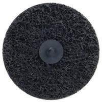 Bear-Tex&reg; Rapid Strip Non-Woven Quick-Change Disc, 4" Dia., Extra Coarse Grit, Silicon Carbide Equipex